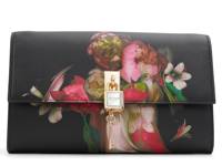 Cyra Clutch Black/Multicolor Floral Synthetic view