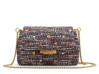 Ginn Leather Crossbody Bag Black/Grey/Multicolor view