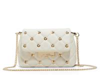 Ginn Leather Crossbody Bag Off White view