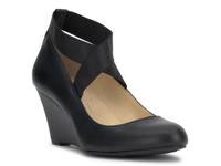 Saedra Wedge Pump Black view