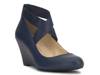 Saedra Wedge Pump Navy view