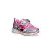 Minnie Mouse Lights Sneaker - Kids' Silver Holographic view