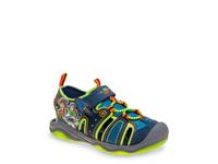 Pixar Toy Story Sport Sandal - Kids' Navy/Lime Green view