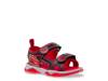 Pixar Cars Sport Sandal - Kids' Black/Red view