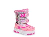 Minnie Mouse Waterproof Snow Boot - Kids' Pink view