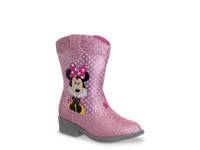 Minnie Mouse Cowgirl Boot - Kids' Pink view
