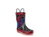 Marvel Spider-Man Waterproof Rain Boot - Kids' Black/Red/Blue view