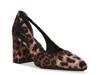 Berkley Pump Dark Brown Leopard Print view