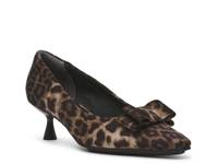 Theresa Pump Dark Brown Leopard Print view