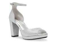 Vista Platform Sandal Silver Metallic view