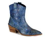 Rave Lion Western Bootie Blue view