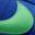 Pacific Sneaker - Women's Blue/Green view