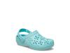 Classic Floral Cutout Clog - Kids' Teal view