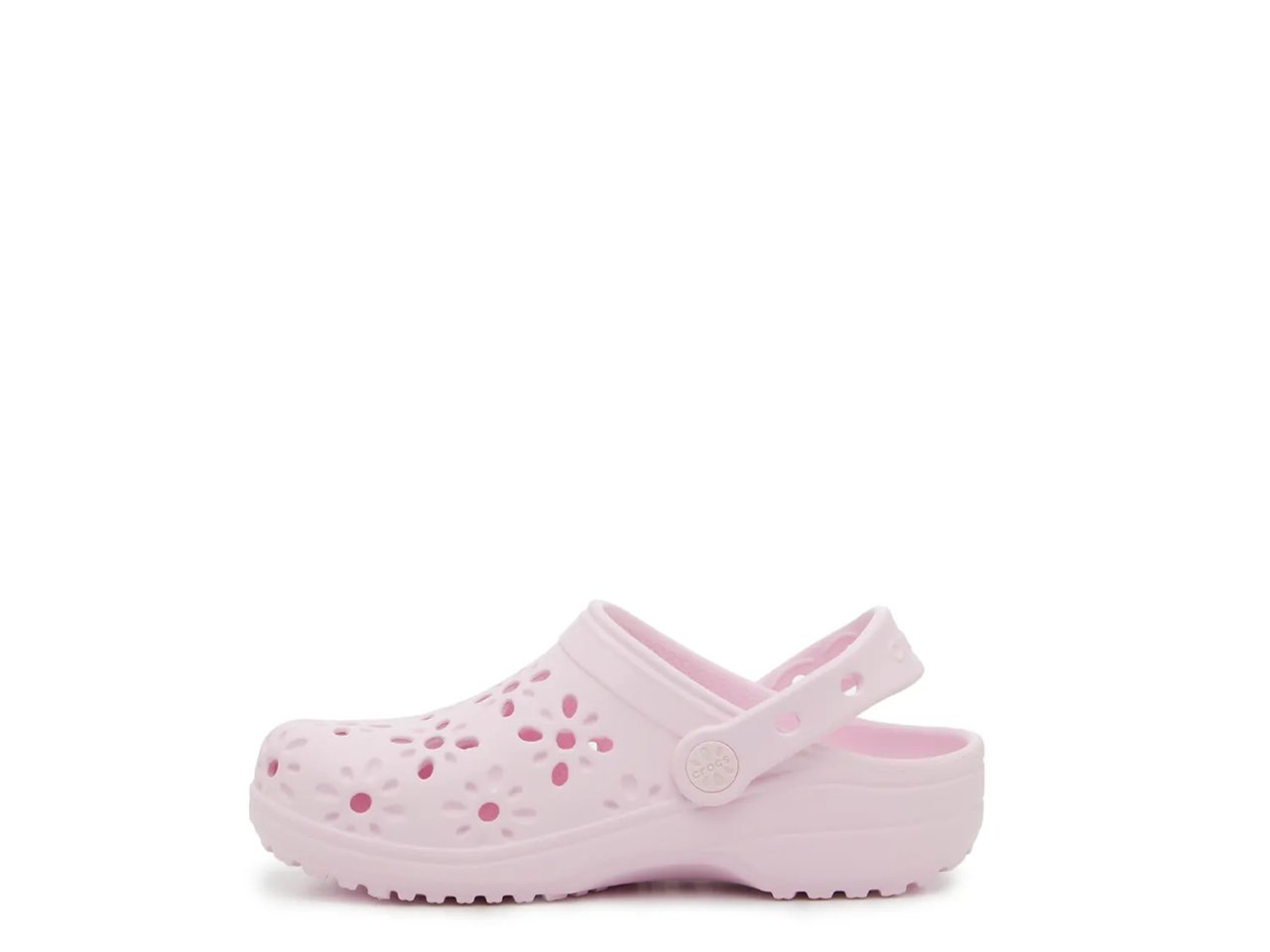 Classic Floral Cutout Clog - Kids'