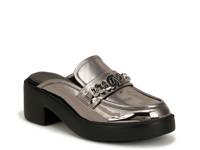 Ayden Mule Pewter Metallic Synthetic view
