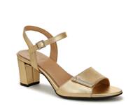 Bristol Ornament Sandal Gold Metallic view
