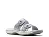 Breeze Maye Slide Sandal - Women's Silver Metallic view