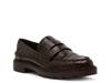 Eryn Loafer Brown Croc Print view