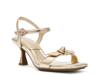 Jia Sandal Gold Metallic view