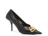 Square Knife Pump Black Snake Print view