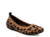 Marylu Flat Brown Leopard Print view