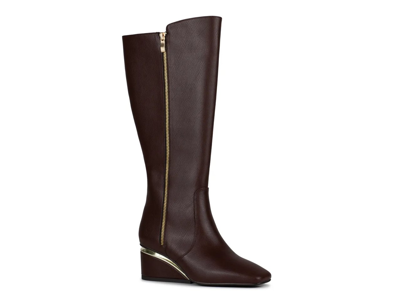 Morgan Wide Calf Wedge Boot