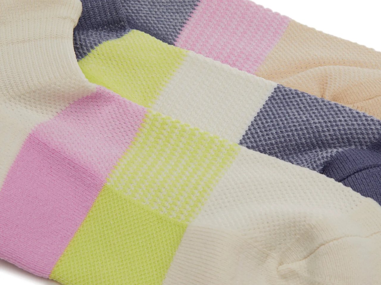 Cush double Tab Women's No Show Socks - 3 Pack