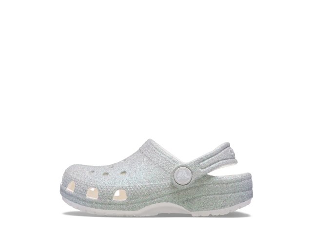 Classic Iridescent Glitter Clog - Kids'