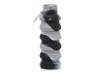 Collapsible 17-Oz. Water Bottle Black/White Tie Dye Print view