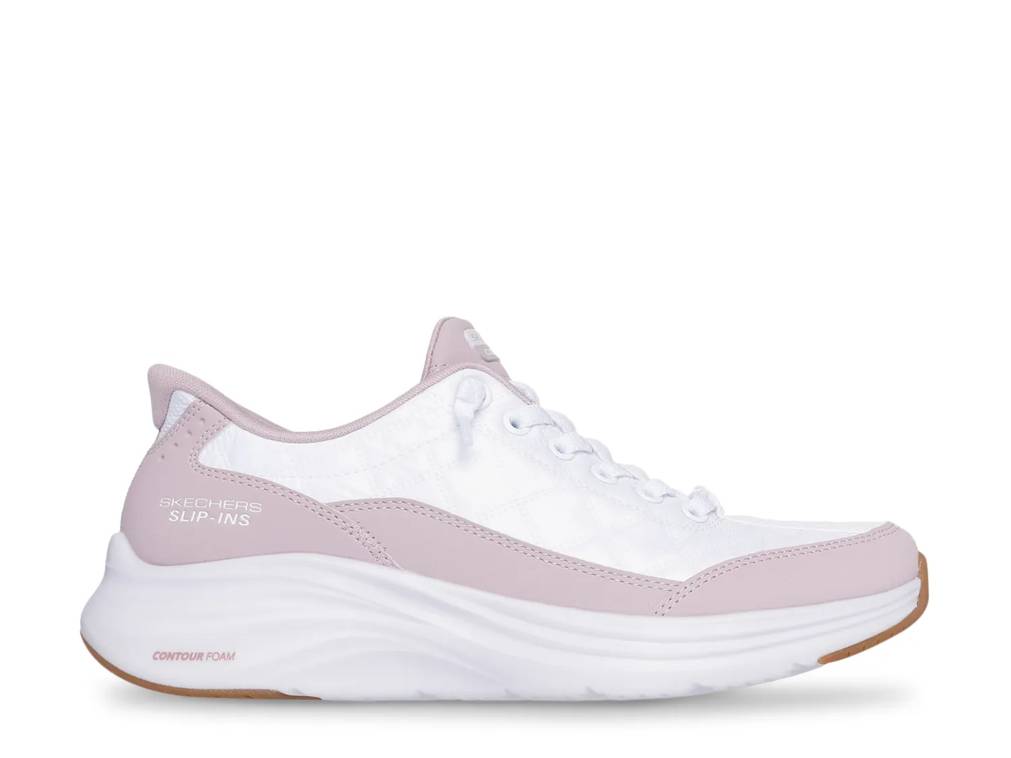 Click to shop the women's Skechers Slip-ins Contour Foam Cozy Fit Slip-On Sneaker