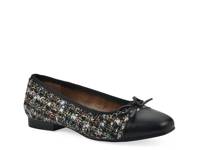 Bocci Ballet Flat Black/Multicolor Plaid view