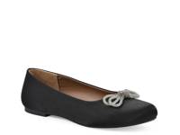 Sashmi Ballet Flat Black Shimmer view
