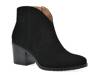Tattle Bootie Black Suede view