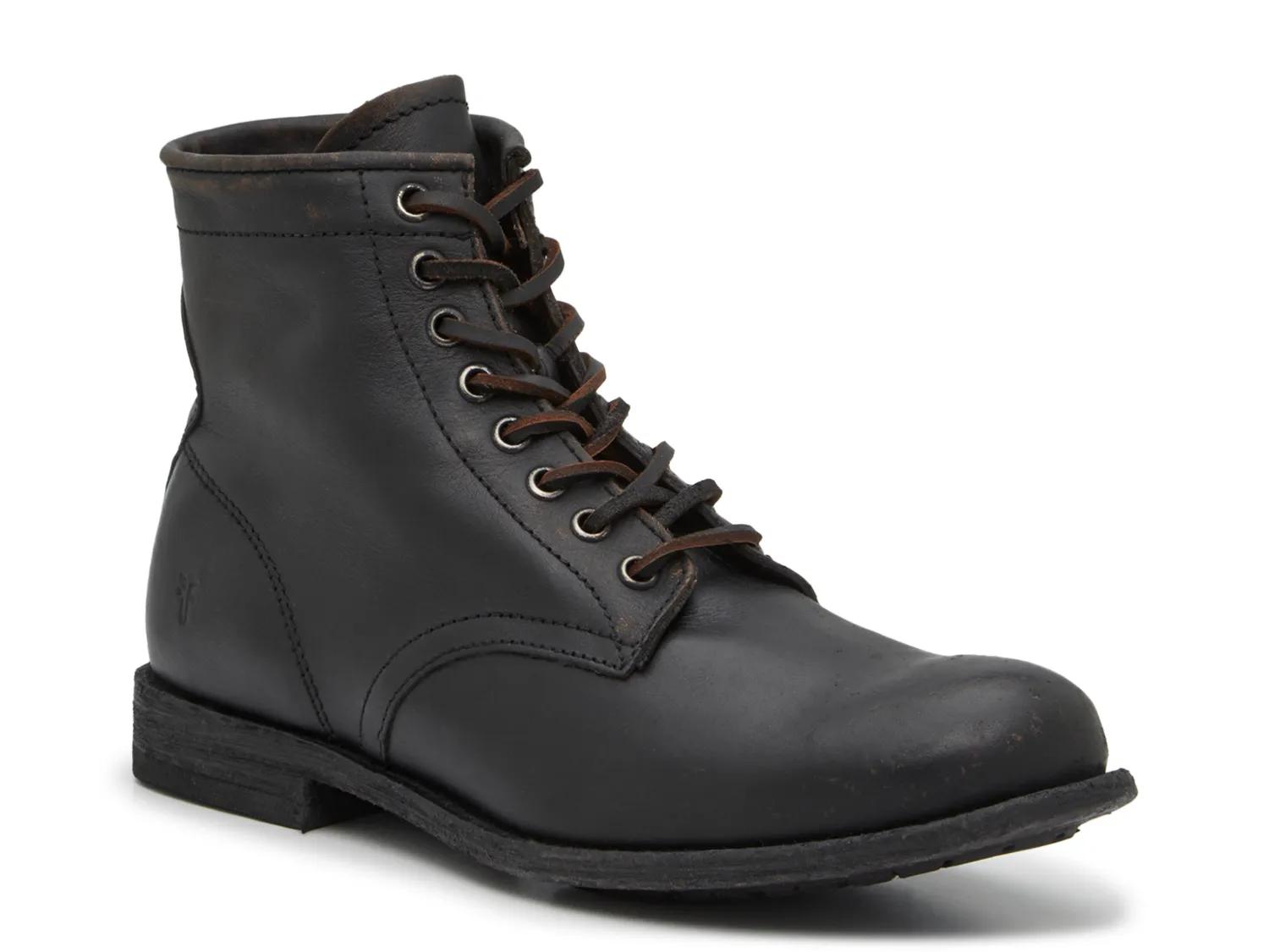 Frye Combat Boots MEN Frye boots Dean Combat Lace Up - Brown size 9... | Depop main image 4