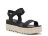 Cameron Espadrille Wedge Sandal Black view