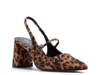 Coquettte Slingback Pump Light Brown/Black Leopard Print view