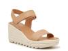 Cameron Wedge Sandal Tan view