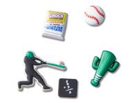 Baseball Team Jibbitz Set - 5 Pack Multicolor view