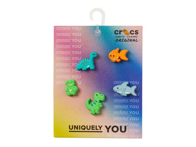 Cartoon Animals Jibbitz Set - 5 Pack