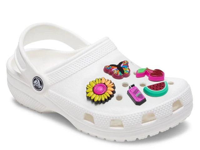 Crocs Color Pop Mix Jibbitz Set - 5 Pack - Free Shipping | DSW