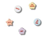 Conversation Shapes Jibbitz Set - 5 Pack Multicolor view