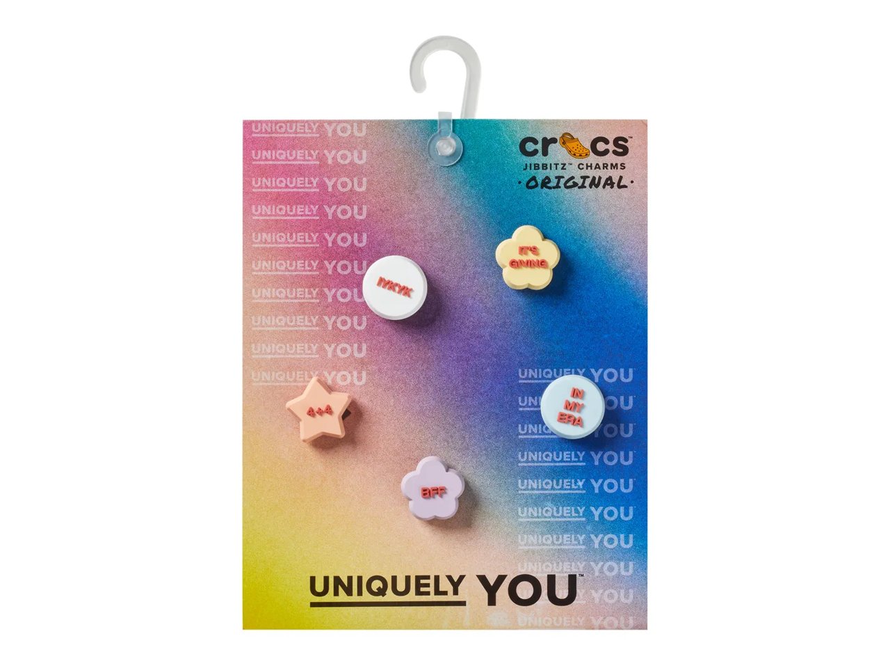 Conversation Shapes Jibbitz Set - 5 Pack