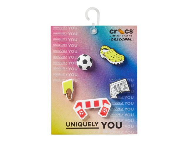 Soccer Team Jibbitz Set - 5 Pack