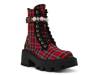 Heathr Boot Plaid view