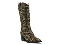 Cash Boot Black/Brown Leopard Print view