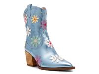 Teddyy Bootie Blue Metallic view