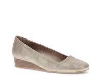 Covette Wedge Pump Platinum view