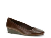 Covette Wedge Pump Dark Brown view