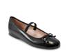 Phalon Ballet Flat Black Snake Print view