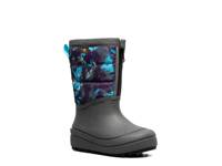 Snow Shell Zip Snow Boot - Kids' Grey Camo Print view